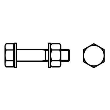  HV High strenght pre-load bolt assemblies