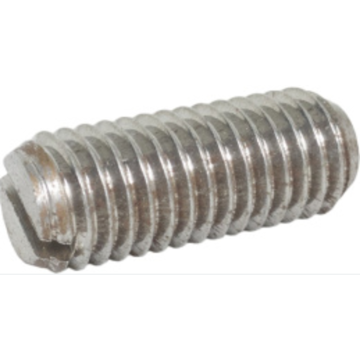 Set screws with straight slot INOX 