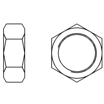 Hex nut INOX