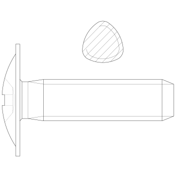 Washer head thread-forming screw