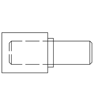 Shelf support with PVC cushion