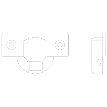 Clip-on soft closing hinge full overlay type+mounting plate +euro screws