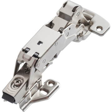 Clip-on soft closing hinge 165áµ’+ mounting plate+euro screws