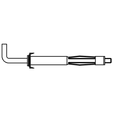 Hollow wall anchor with L type hook