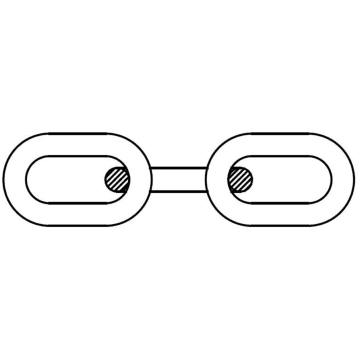 Steel chain, D1 type 